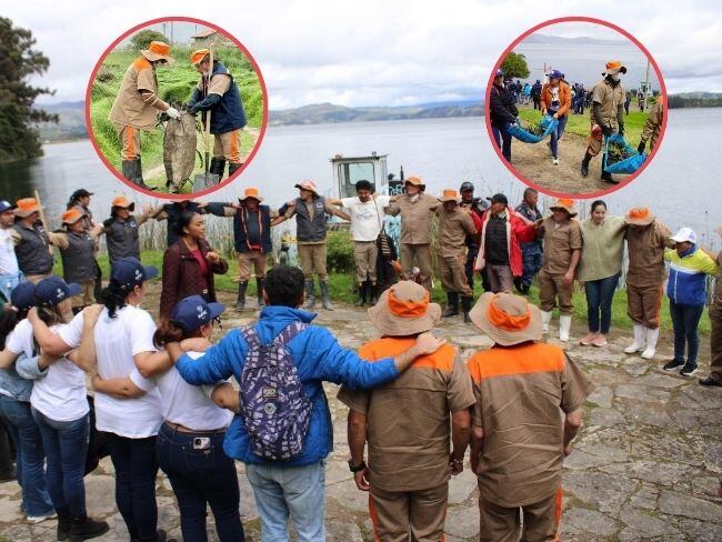 Los internos trabajan de la mano con la comunidad. Imagen | Caracol Radio