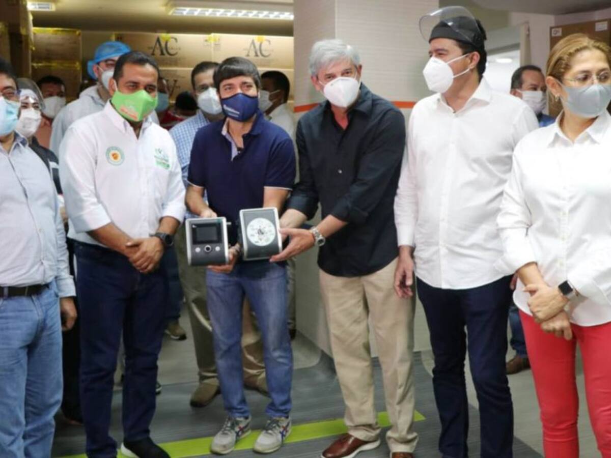 Emiratos Árabes dona material de bioseguridad a Magangué