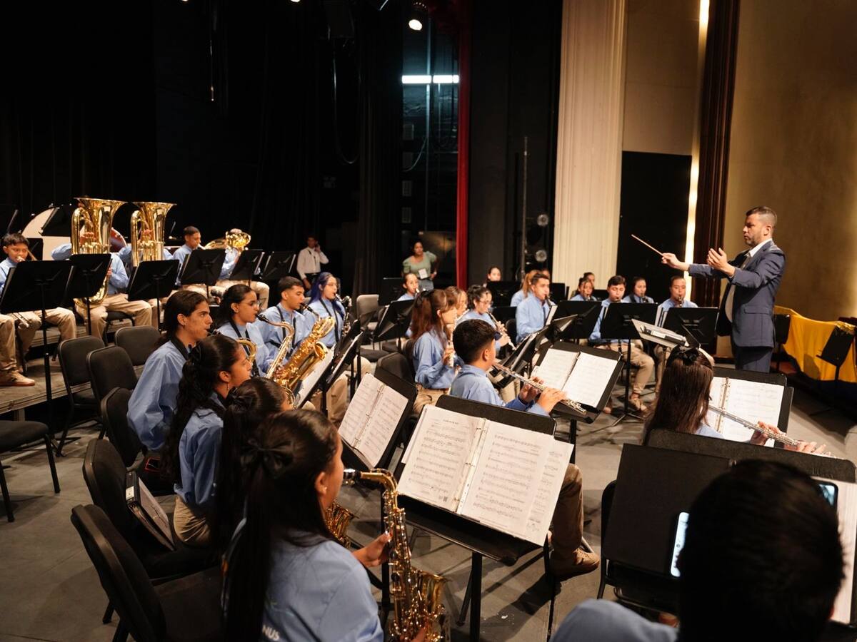 Sinfónica del Nus quedó segundo lugar en el Festival Internacional de Bandas en Dominicana