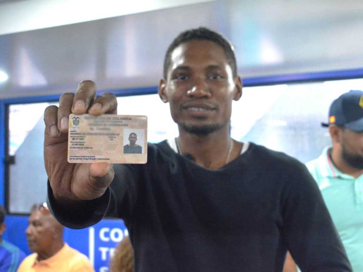 78 licencias de tránsito se tramitaron jornada móvil del DATT en Cartagena