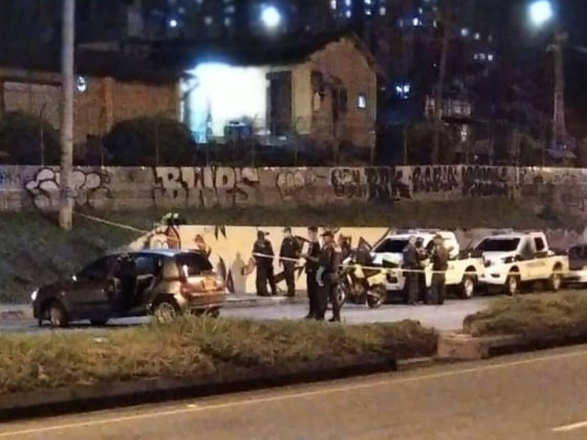 A fusil atacan a dos sujetos en Bello, donde uno de ellos murió