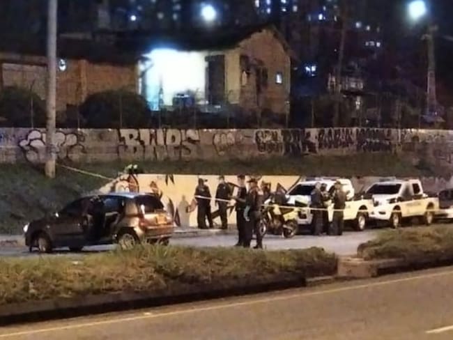 A fusil atacan a dos sujetos en Bello, donde uno de ellos murió