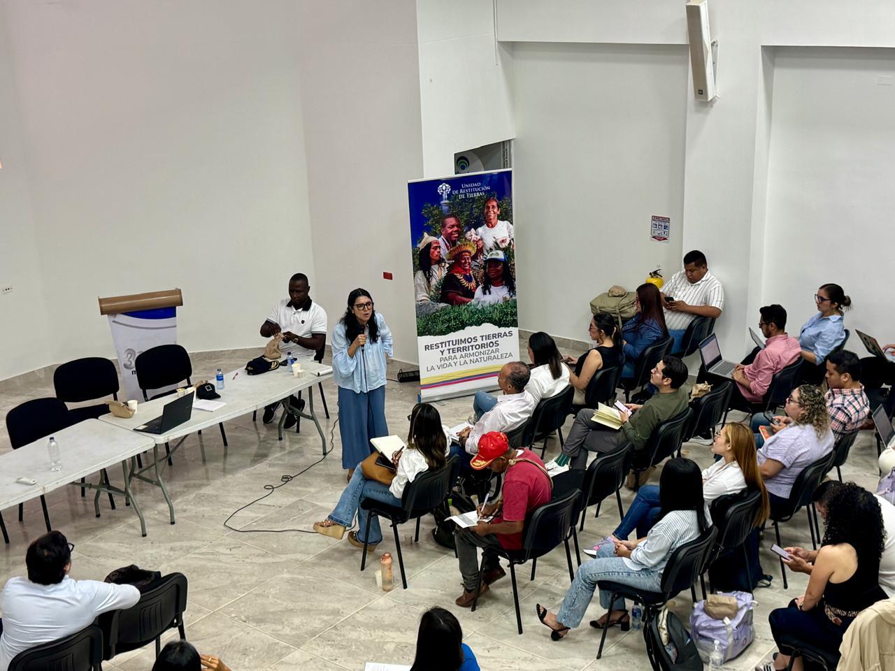 Reuniones de concertación. // Unidad de Restitución de Tierras