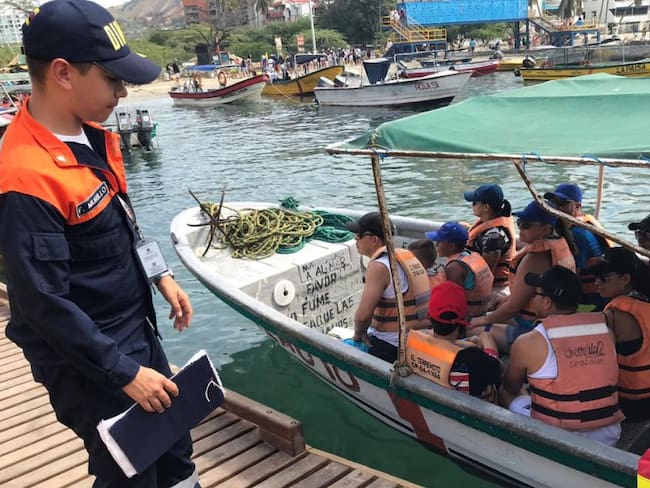 Colisión de dos embarcaciones deja siete heridos en Santa Marta
