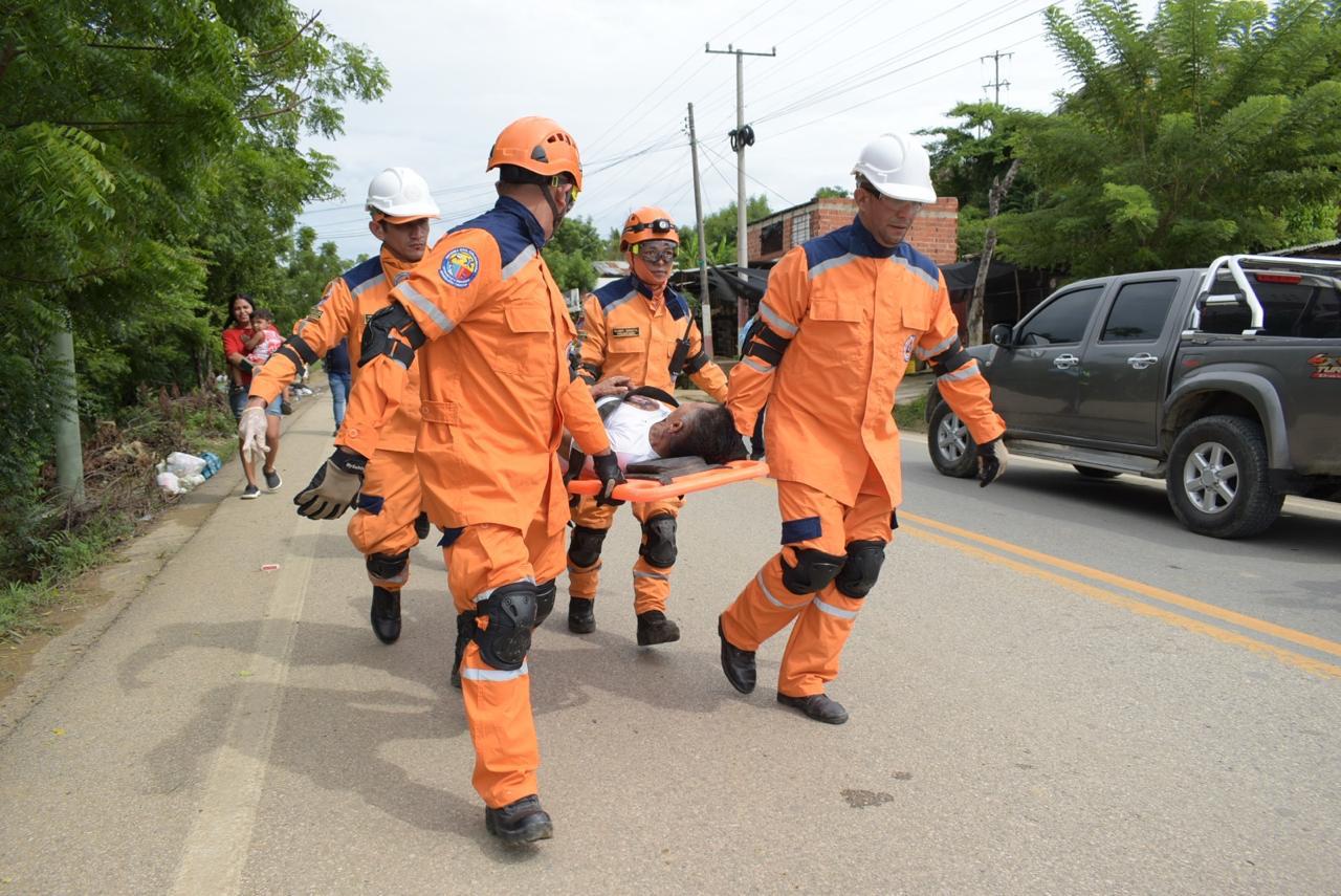 En Bolívar, 130.000 personas y más de 1.000 entidades participaron en el simulacro