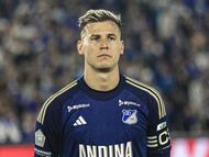 Juan Pablo Vargas, defensor de Millonarios / @MillosFCoficial