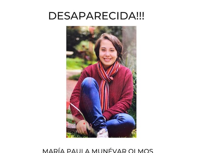 Padres desesperados por la desaparición de su hija María Paula Múnevar