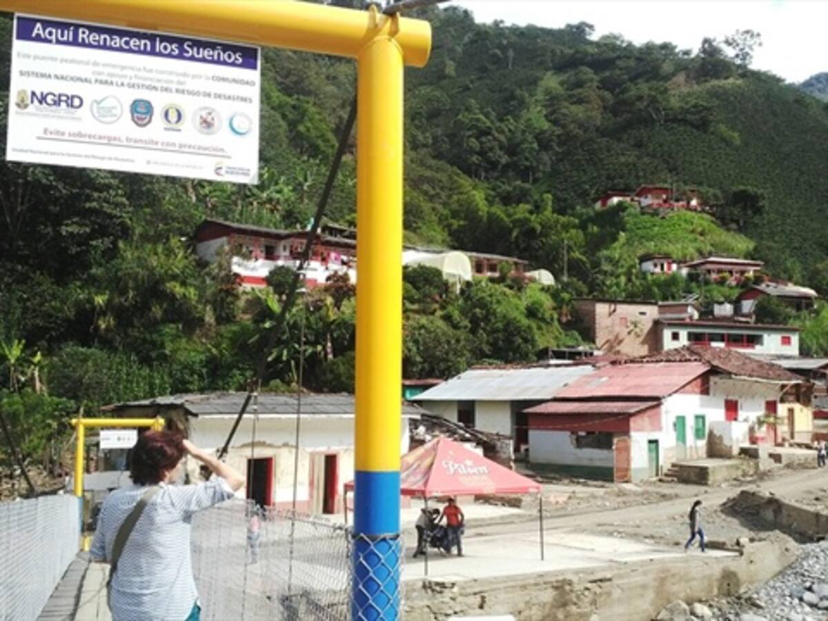 El 13 de octubre arranca la construcción de casas para afectados en Salgar