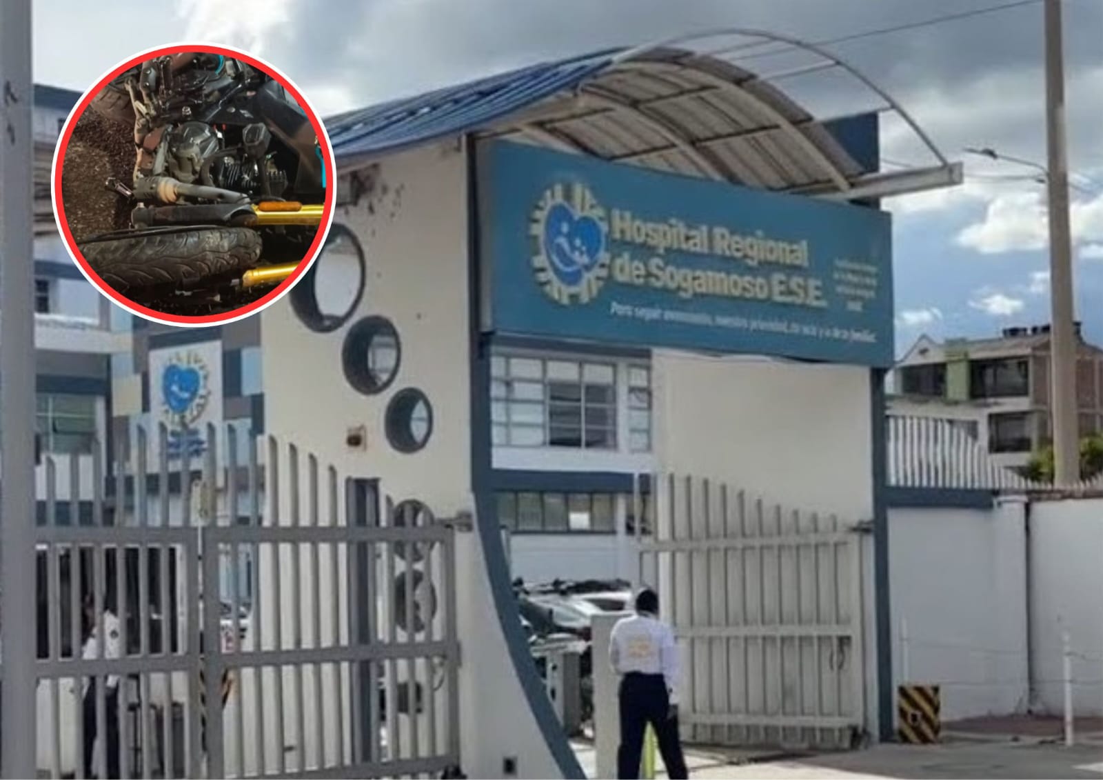 Juan Camilo Alzate permanece desde el pasado 26 de abril en el Hospital Regional de Sogamoso, a la espera de ser trasladado a un hospital de cuarto nivel.