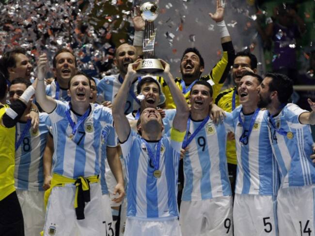 ¡Argentina, campeón mundial de fútbol sala en Colombia!