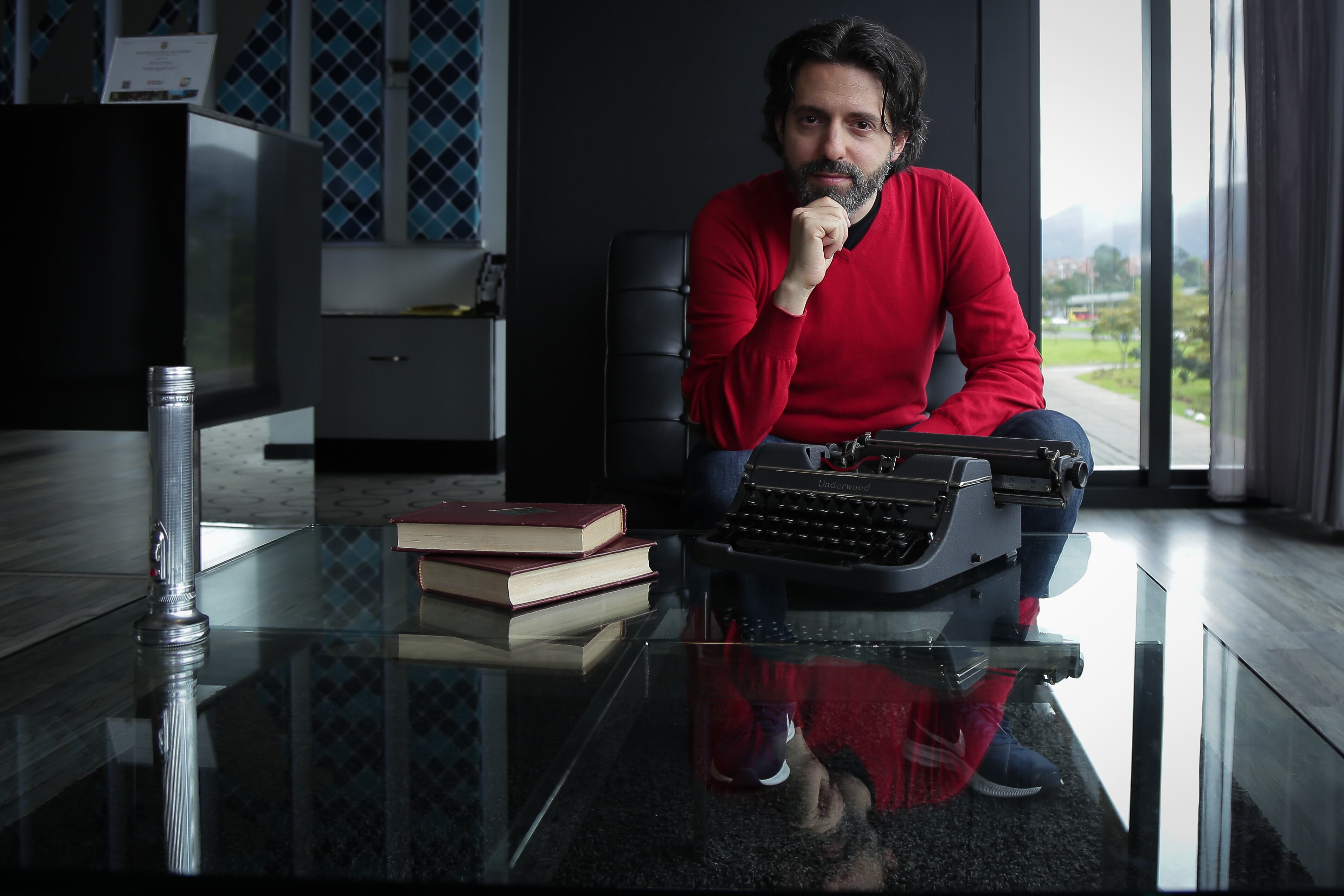 Bogotá. Abril 30 del 2018. Andrés Neuman escritor y autor del libro Fractura. (Colprensa - Diego Pineda)