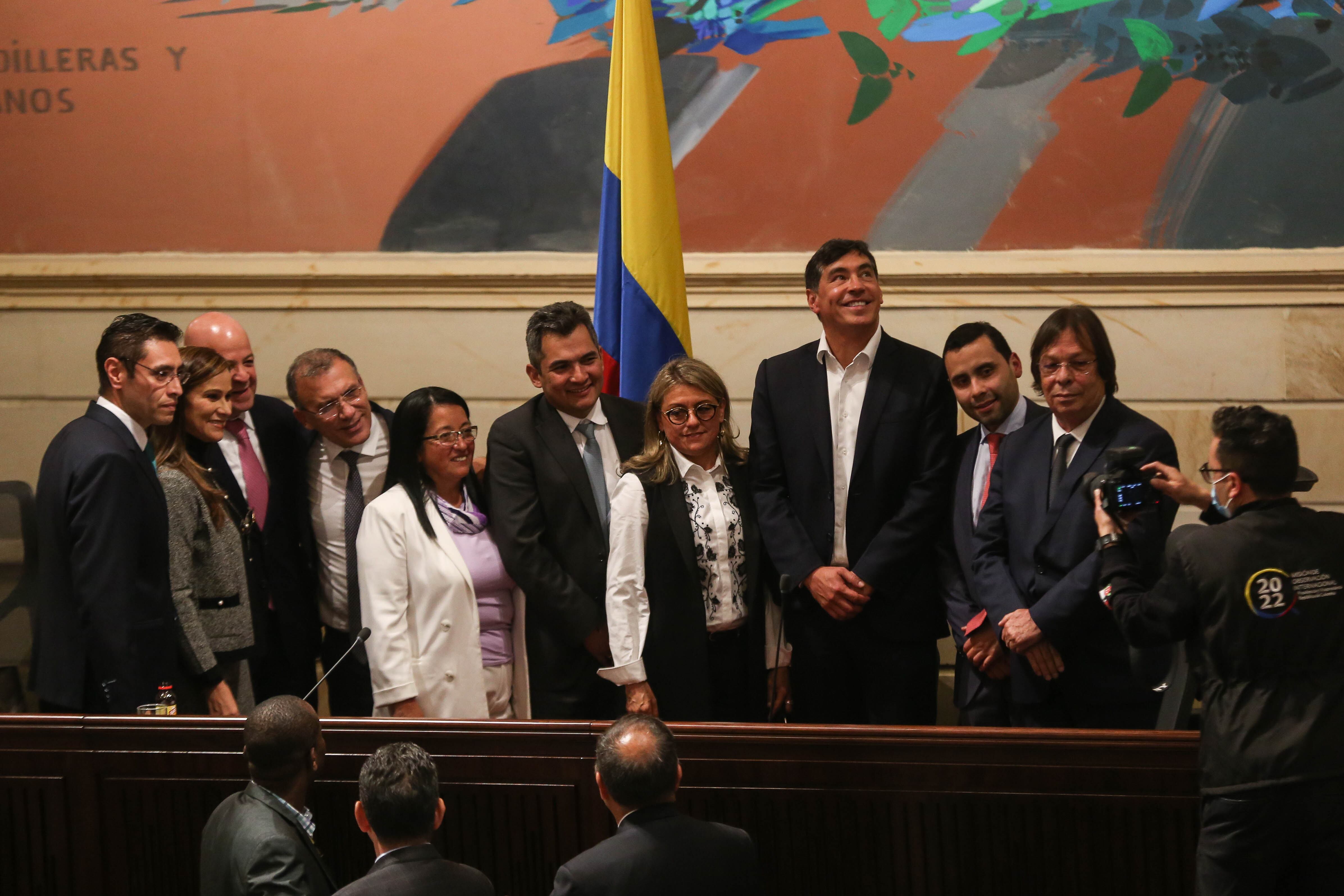BOGOTÁ. Agosto 30 de 2022. Congreso en pleno elige nueve magistrados que harán parte del Consejo Nacional Electoral - CNE. (Colprensa - Camila Díaz)