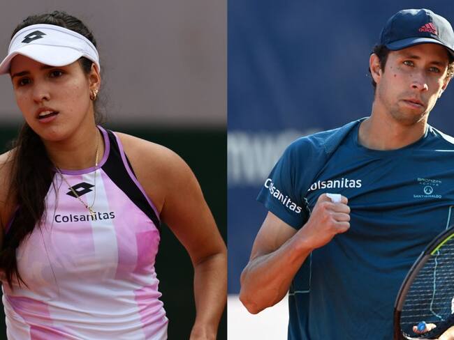 Estos son los rivales de Camila Osorio y Daniel Galán en Roland Garros