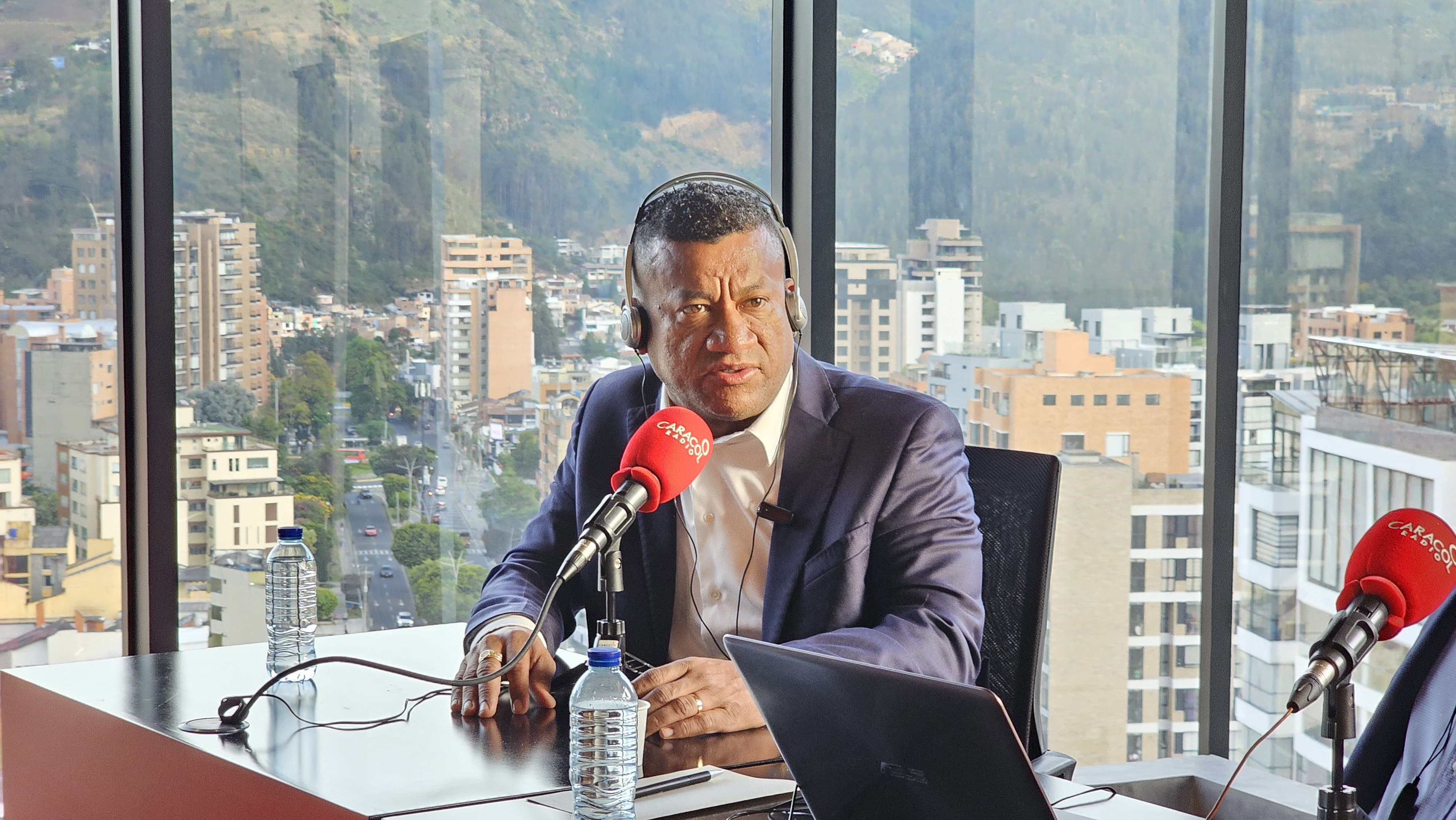 Luis Alfonso Escobar, Gobernador de Nariño / Foto: Caracol Radio