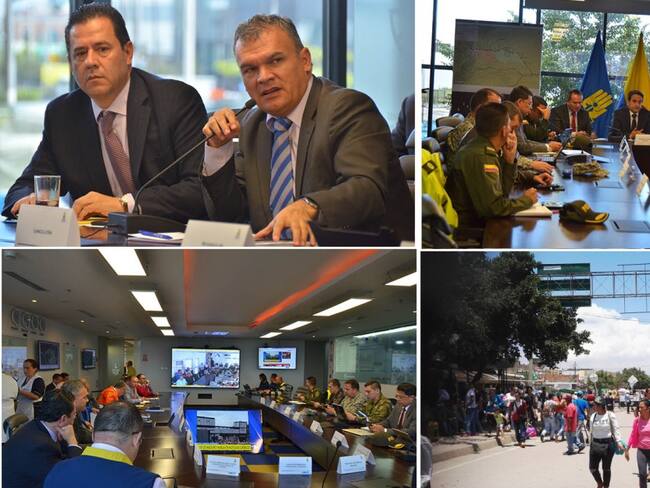 Puesto de Mando Unificado en Bogotá para el manejo de la situación en Venezuela