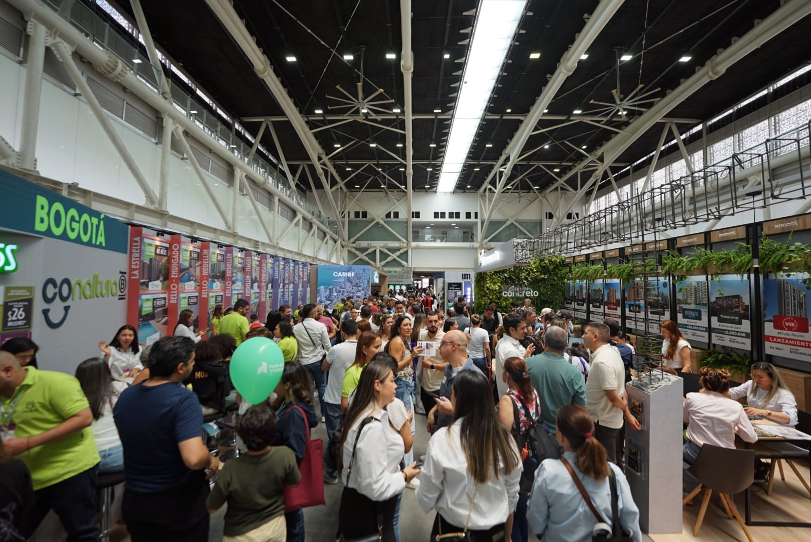 Feria de la Vivienda en Medellín. Cortesía: La Lonja - El Gremio Inombiliario