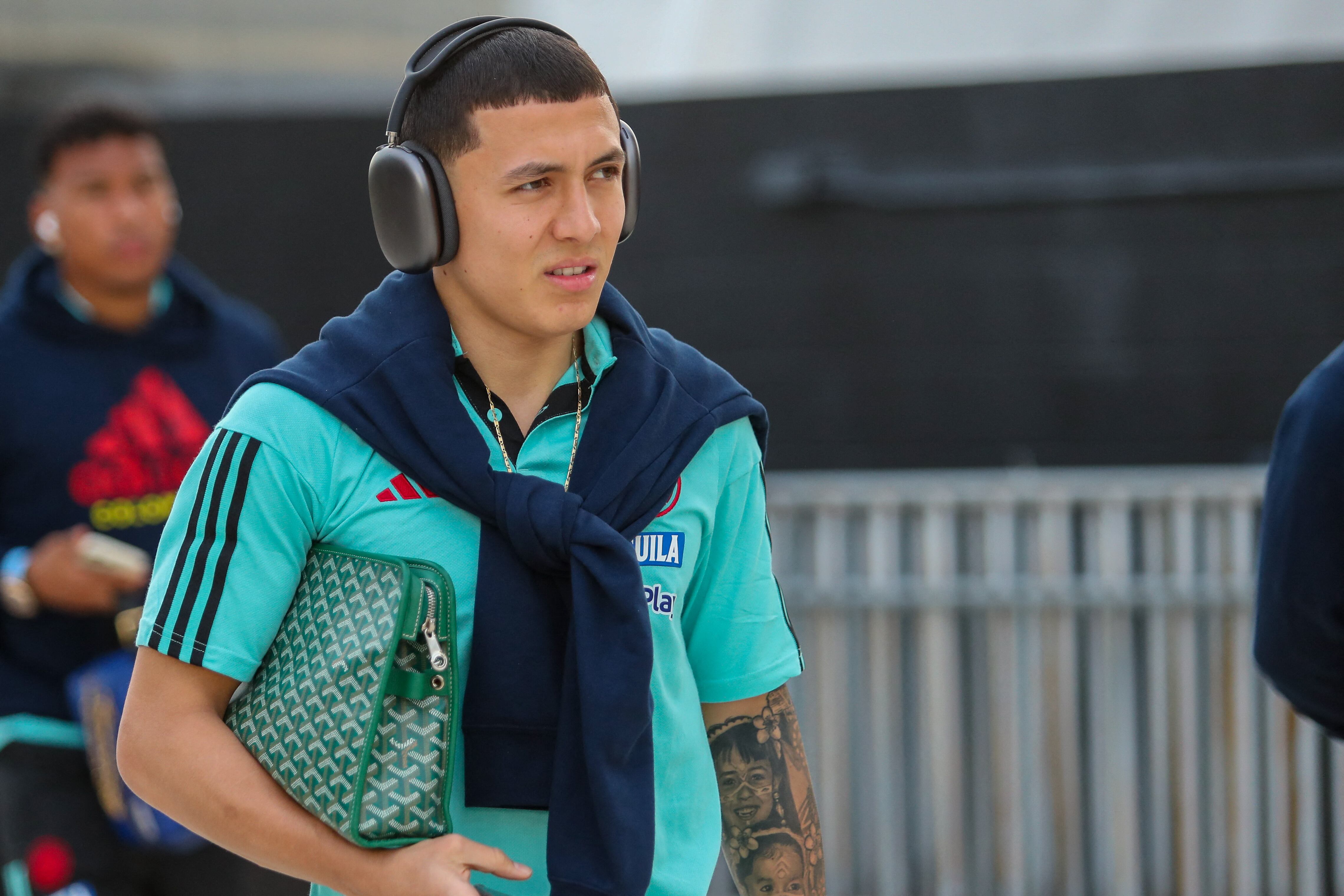 Ian Poveda en la última convocatoria de la Selección Colombia. (Photo by Chris Arjoon / AFP) (Photo by CHRIS ARJOON/AFP via Getty Images)
