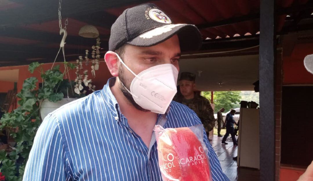 secretario de Gobierno de Caldas, Jhon Jairo Castaño Flórez