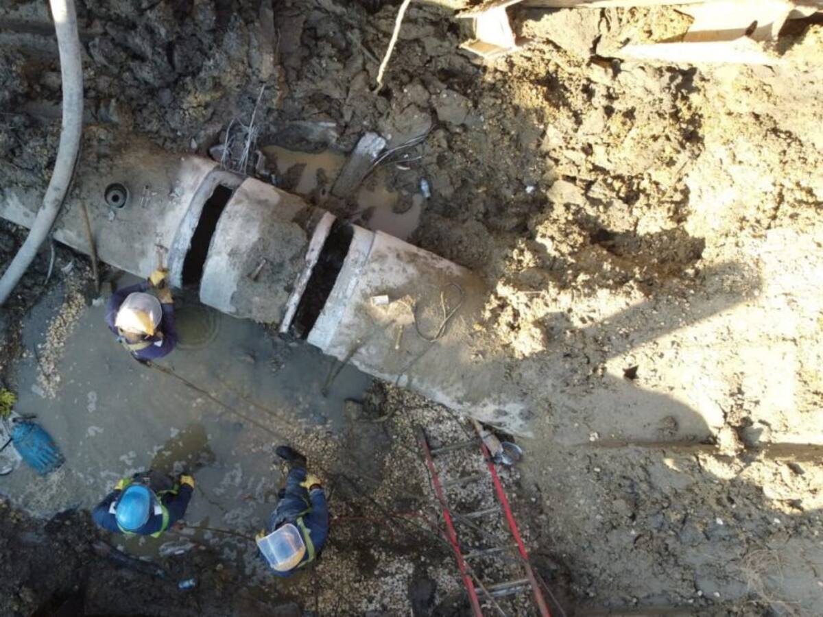 Servicio de agua se restablecerá inicialmente en el 20% de Cartagena