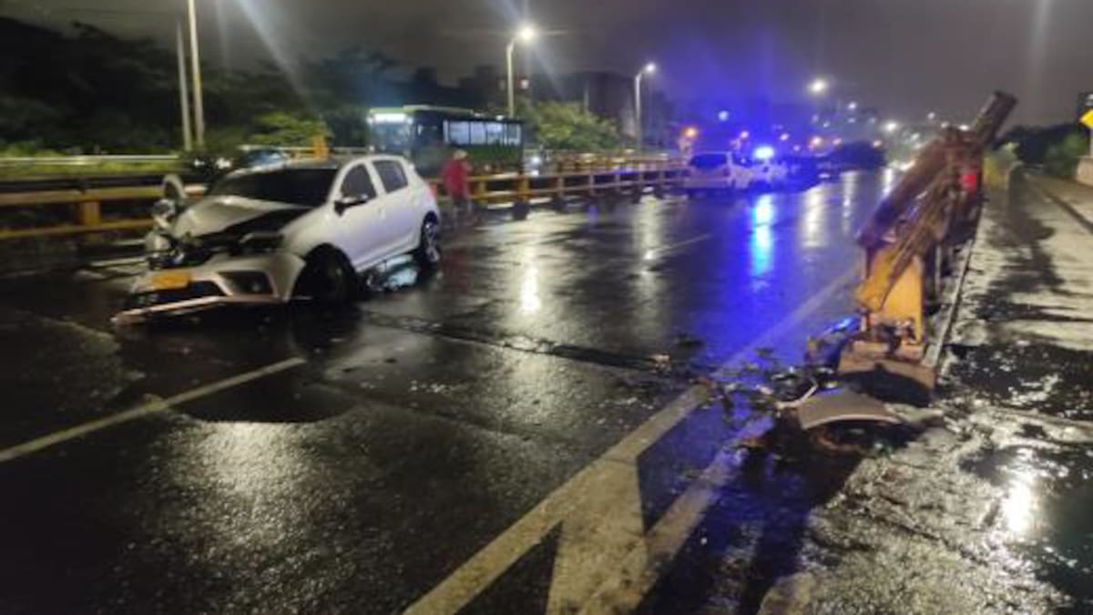 Nuevo accidente en el puente de Bochalema al sur de Cali