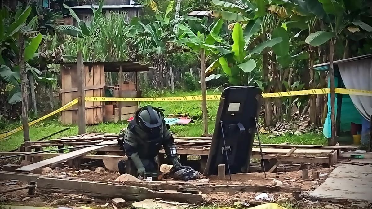 Desactivan 17 explosivos que ponían en riesgo a la comunidad en Florencia