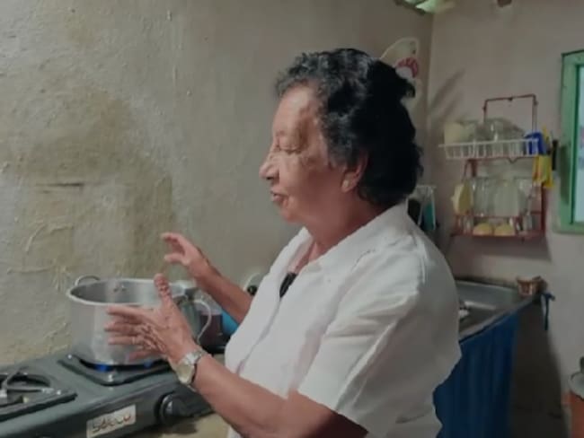 Beneficiara del programa “Calor de Hogar, Calidad de Vida". Foto: EPM.