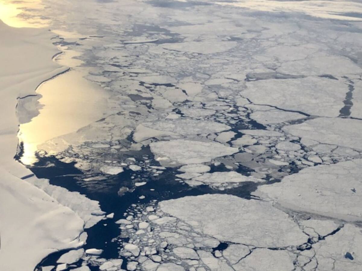 La Nasa descubre un espectacular iceberg rectangular en la Antártida
