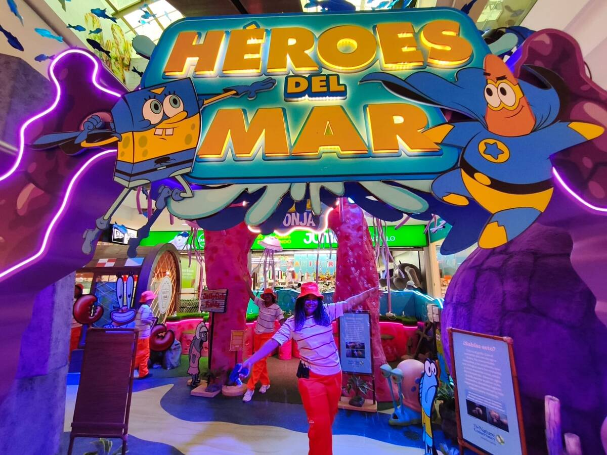 Bob Esponja de Nickelodeon, gratis en Mallplaza Cartagena