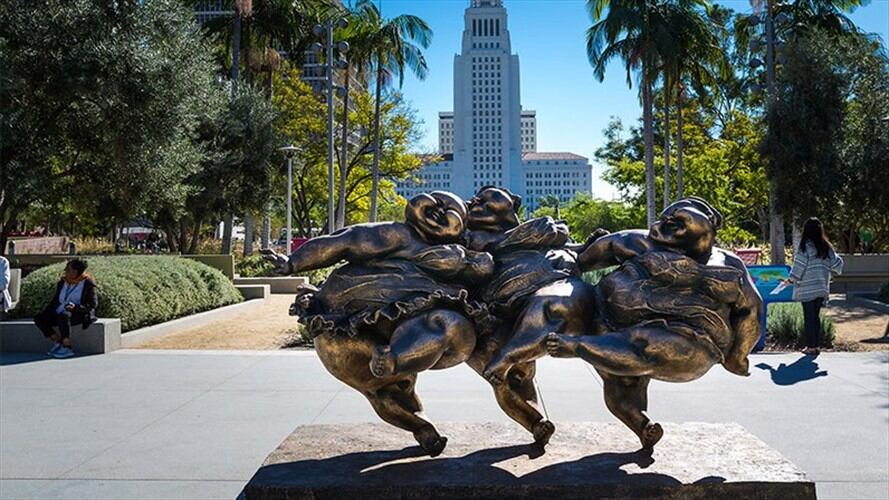 Esculturas de Xu Hongfei se expondrán en la Plaza de Bolívar. Foto: Cortesía: Xu Hongfei.