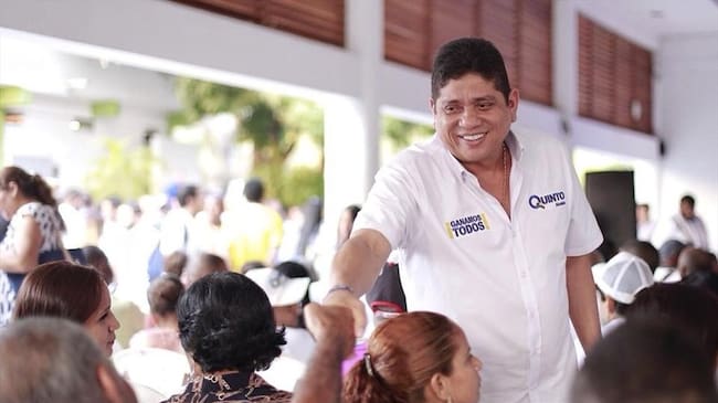 El Consejo Gremial de Bolívar expresó su preocupación sobre la inhabilidad en la que estaría inmerso el candidato Antonio Quinto Guerra Varela. Foto: Campaña Antonio Quinto Guerra