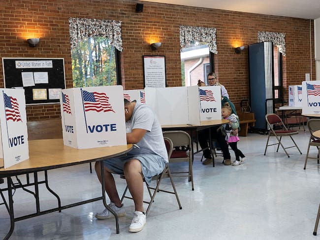 Elecciones Estados Unidos. (Photo by Probal Rashid/LightRocket via Getty Images)