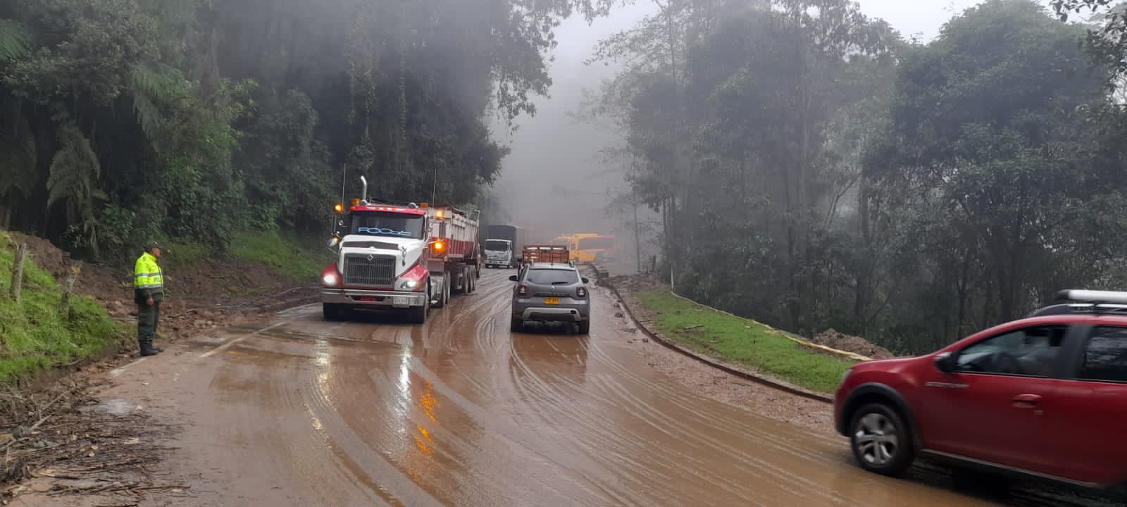 Vía Manizales - Bogotá