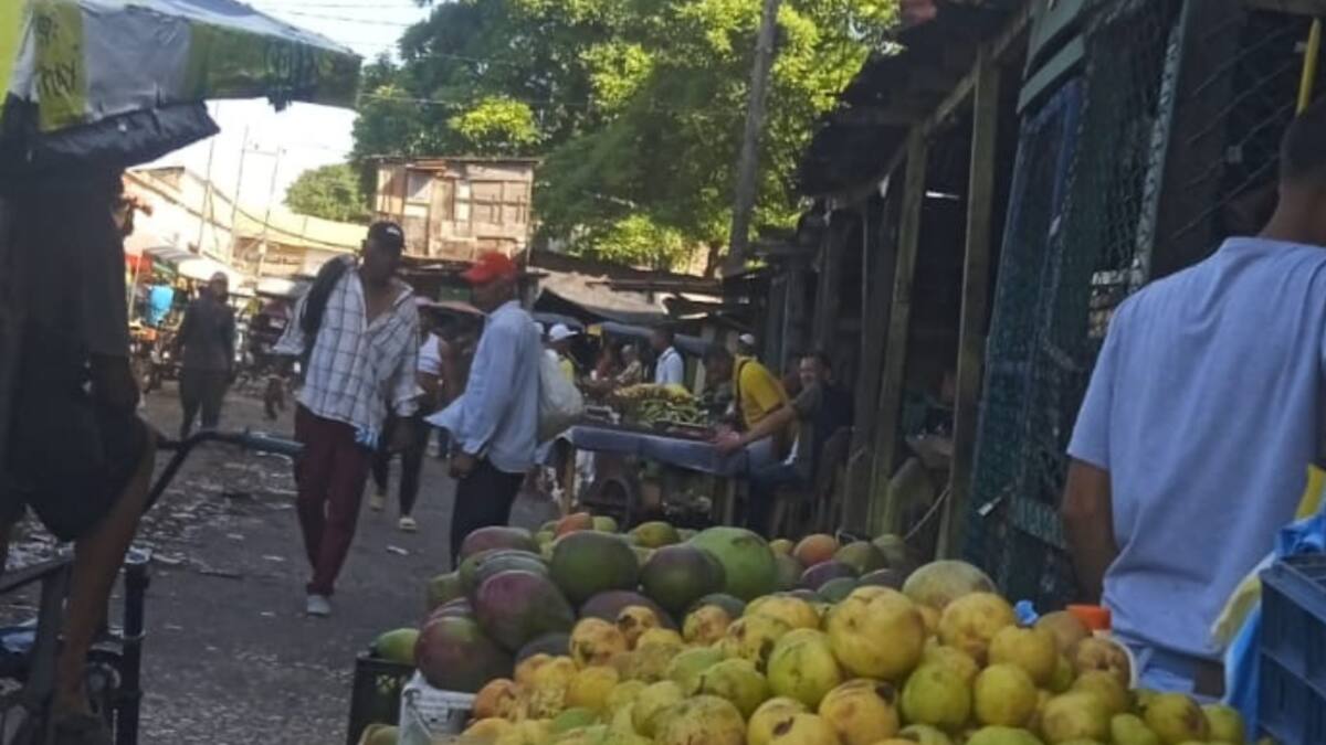 Comerciantes del mercado de Barranquilla advierten caída de más del 50% en ventas