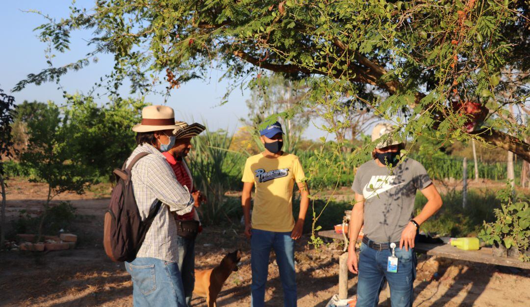 Reuniones sobre proyecto a favor de comunidades rurales