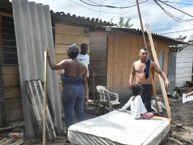 Más de 600 familias damnificadas por creciente del río Apartadó