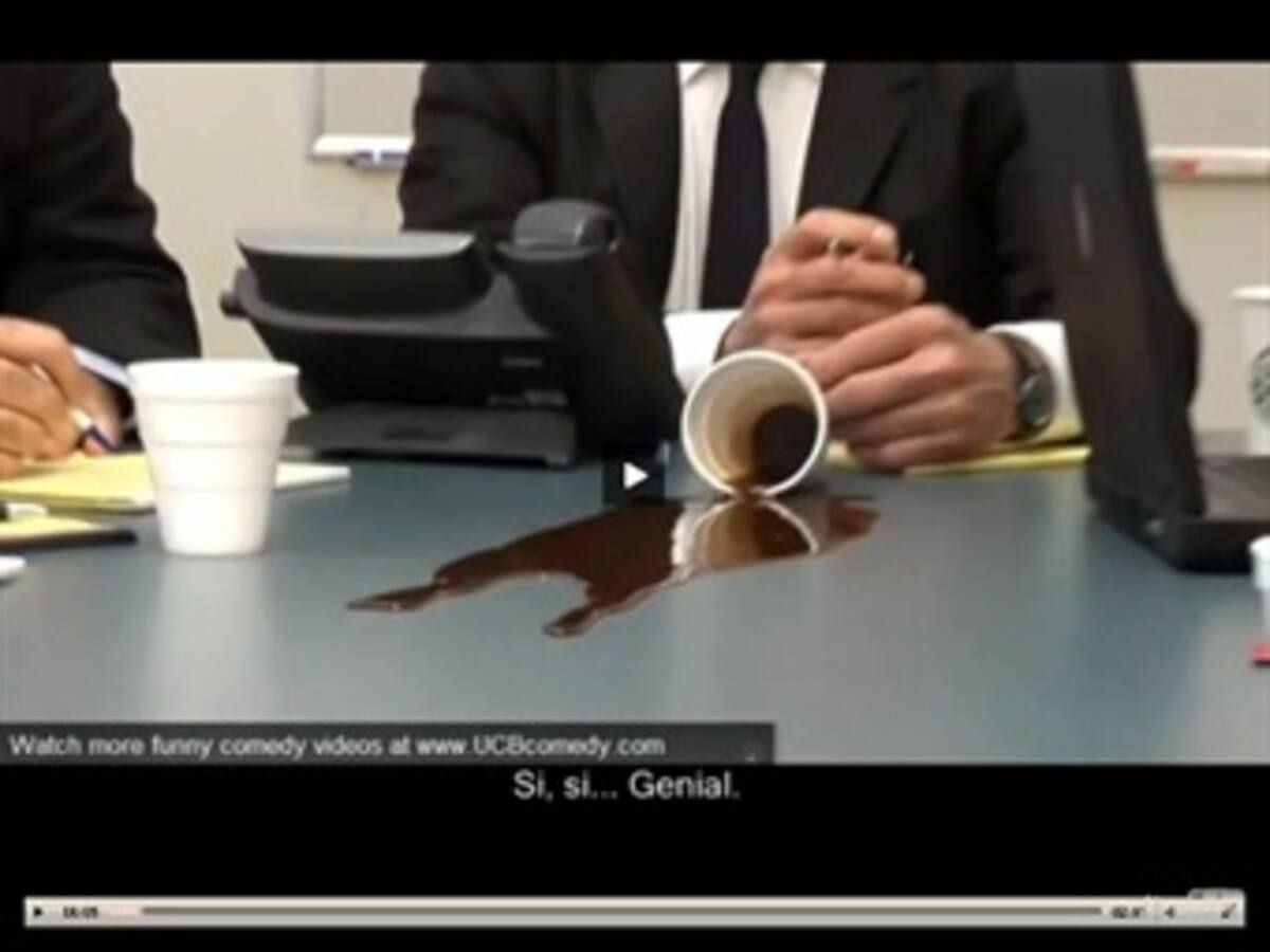 En Youtube se burlan de la BP y su incapacidad para detener un derrame de café