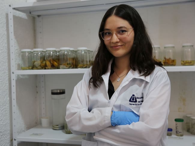 Andrea Juliana Ávila, estudiante de biología de la Universidad de Ibagué