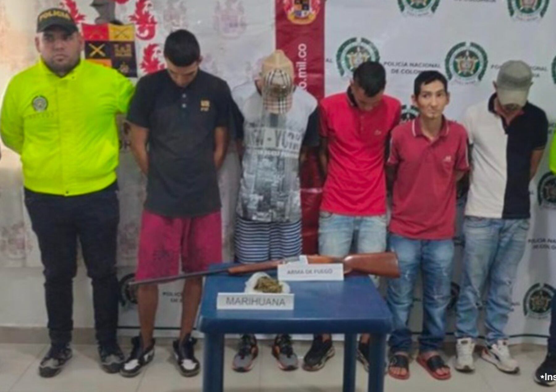 Capturados en el Tolima