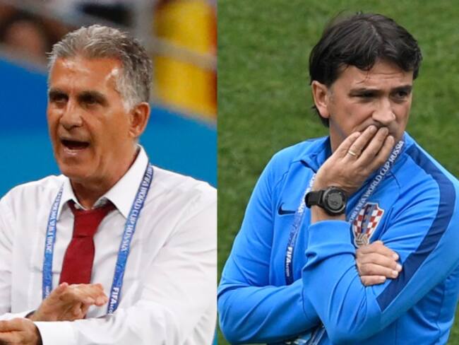 Carlos Queiroz y Zlatko Dalić