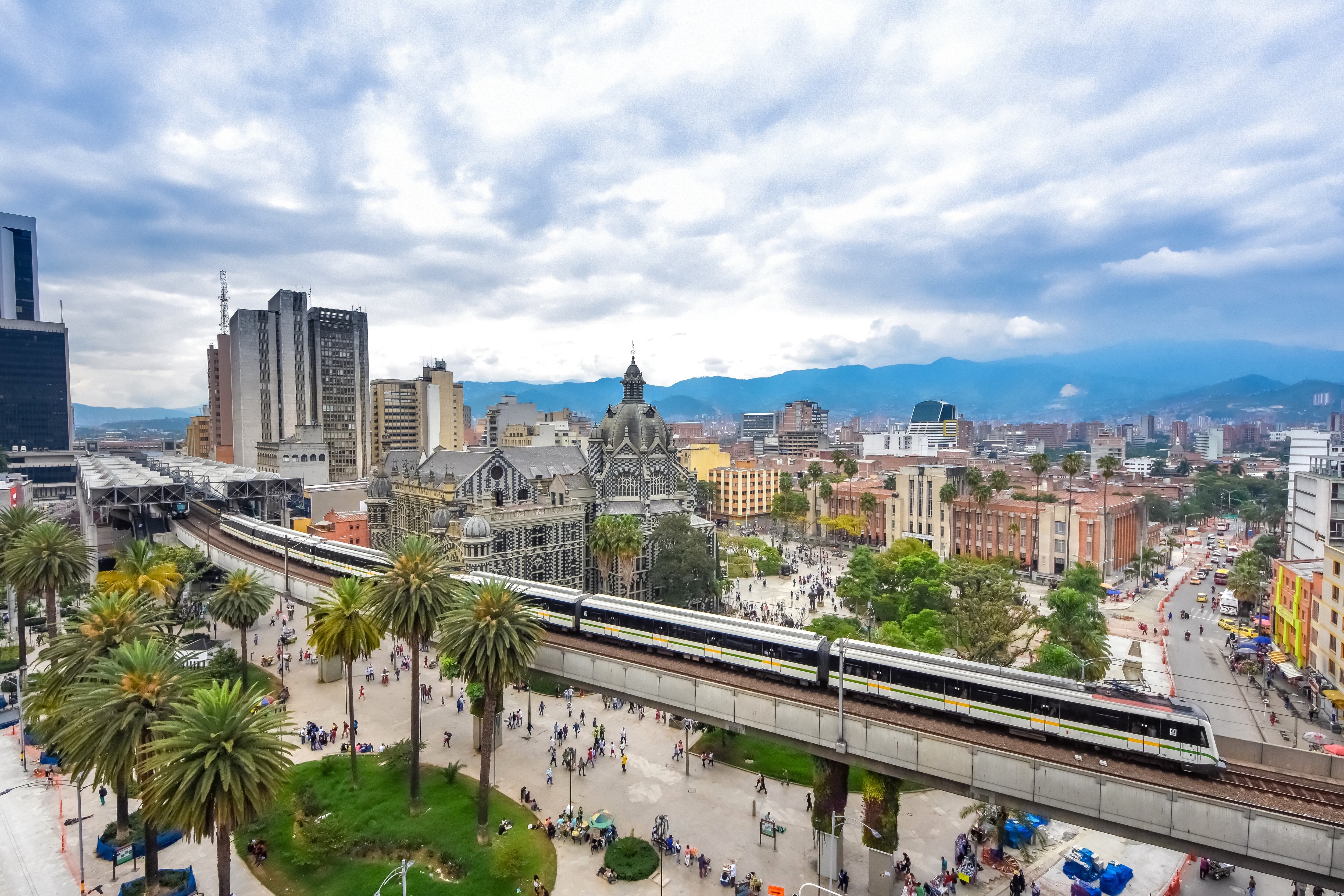 Angulo alto de la ciudad de Medellín (Getty Images)