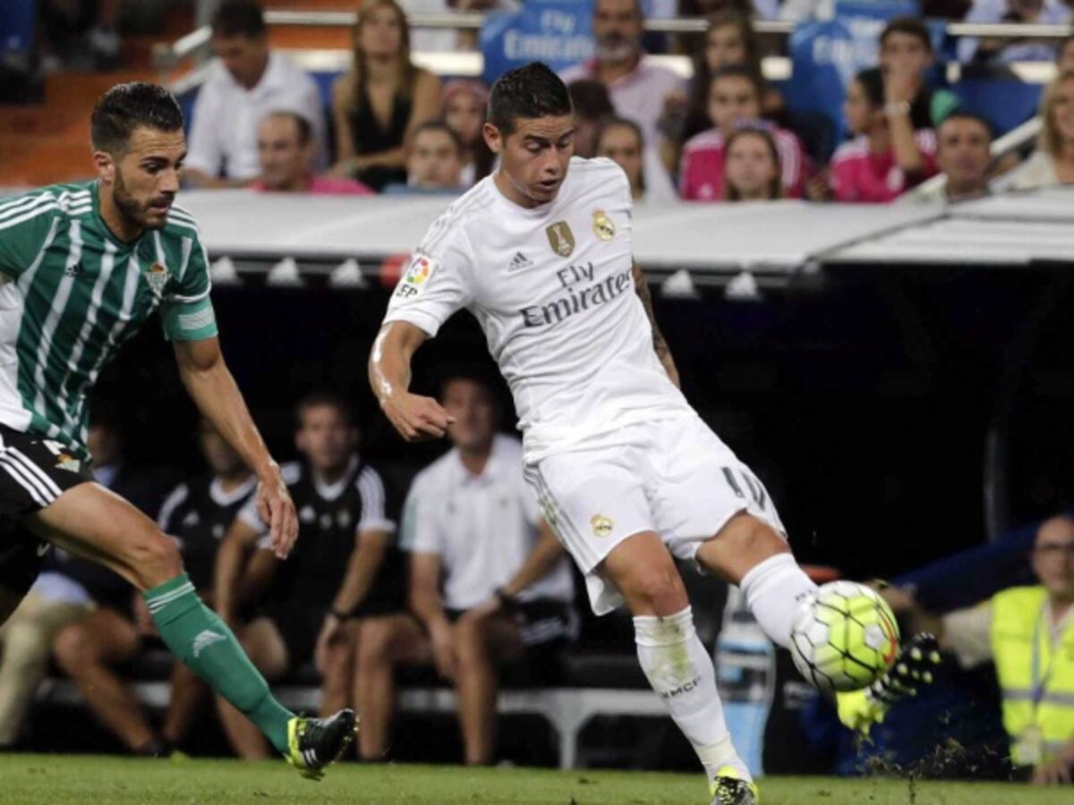 James, convocado para la visita del Real Madrid al Shakhtar Donetsk