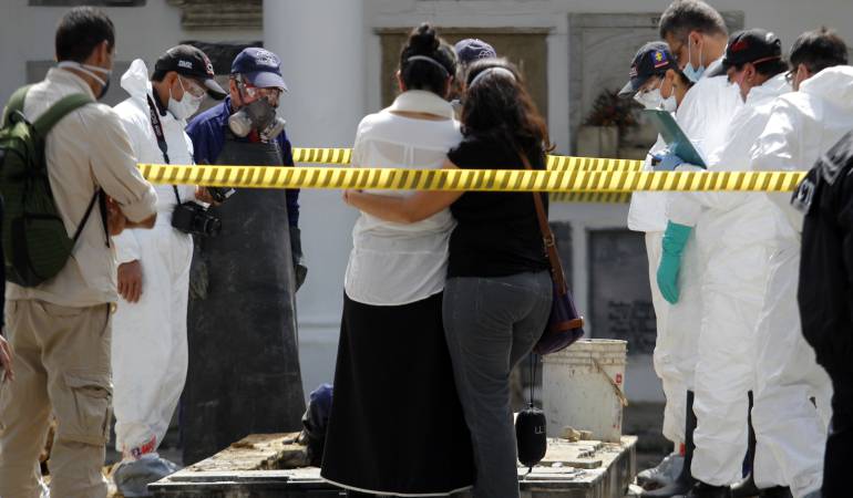 Identifican 11 desaparecidos por el conflicto en Santander .