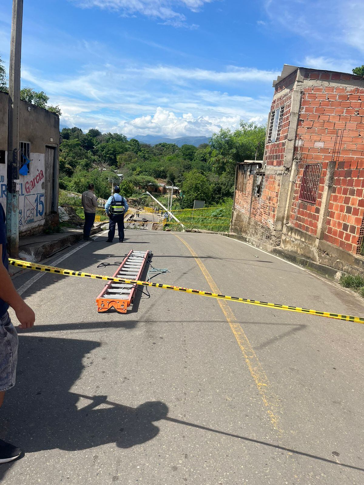 Emergencia vial en Villa del Rosario