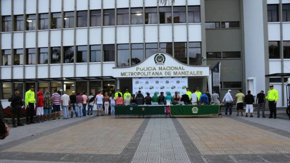 36 capturas en operativos en Caldas y Valle del Cauca