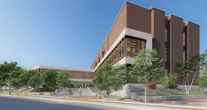 Modelo de la obra corazones de barrio