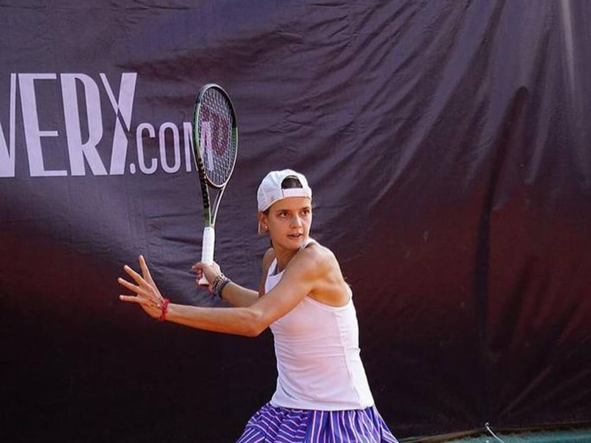 Emiliana Arango ganó su primer partido como profesional en un Grand Slam