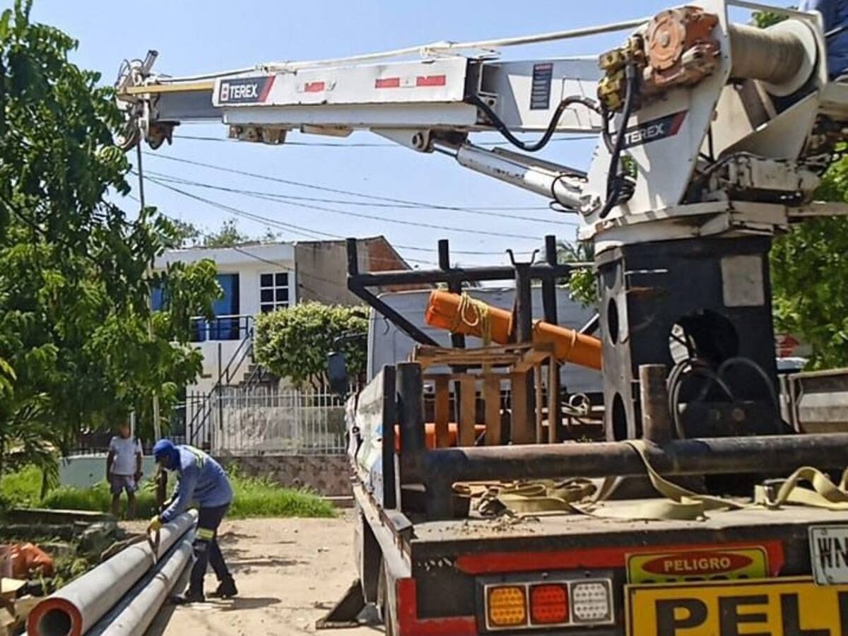 Afinia inició remodelación de la infraestructura eléctrica en el barrio Santa Clara