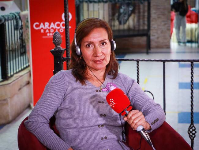 Martha Munervar, beneficiaria del proyecto Manzanas del Cuidado. Foto: Caracol Radio.