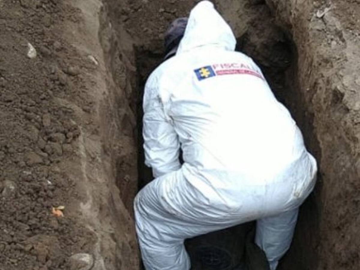 Con ayuda de EE.UU., Fiscalía encontró fosa común en Bogotá