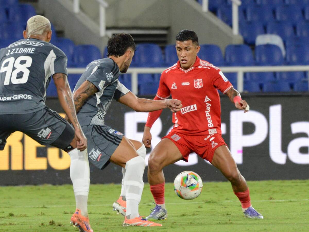 Junior rescató el empate en su vista a América en la Liga Colombiana: resumen y goles
